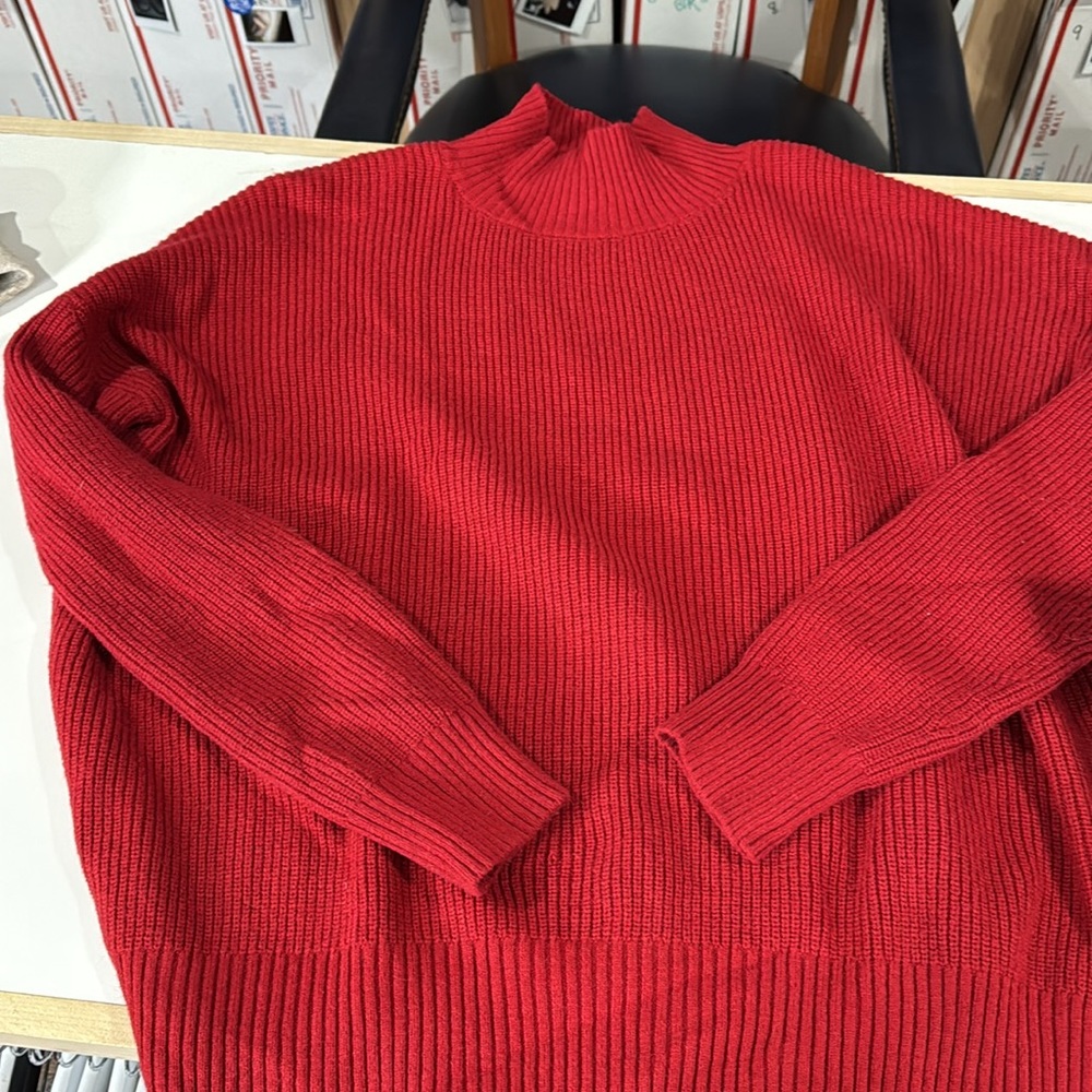 Karen Kane cowl neck sweater - Picture 2 of 3